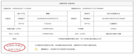 015 鶴山湖北商會短短兩天就籌集款項13.8萬元，并速匯武漢市慈善總會。.jpg